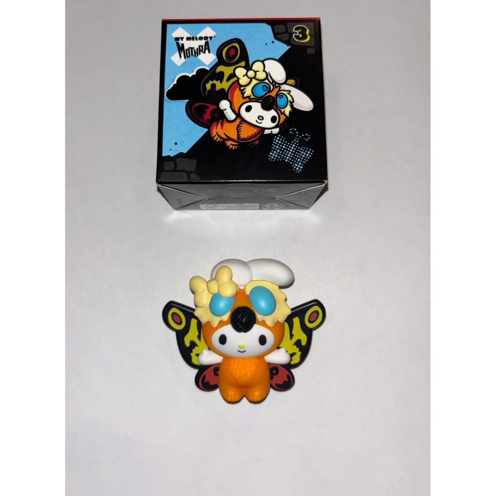McDonald's My Melody Mothra happy meal kids toy # 3 hello kitty godzilla